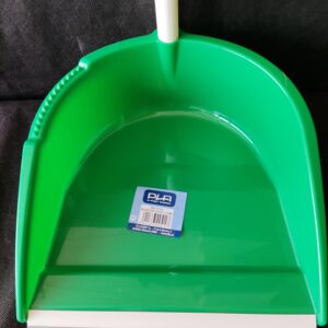 Recogedor con palo y goma Verde - Imagen 3