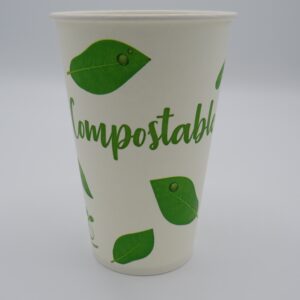 vaso compostable