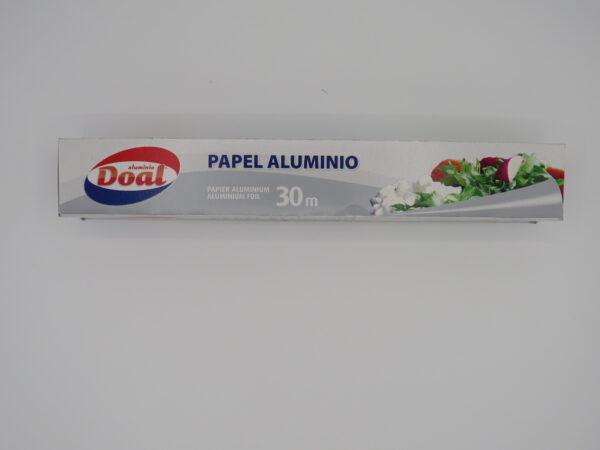 papel de aluminio